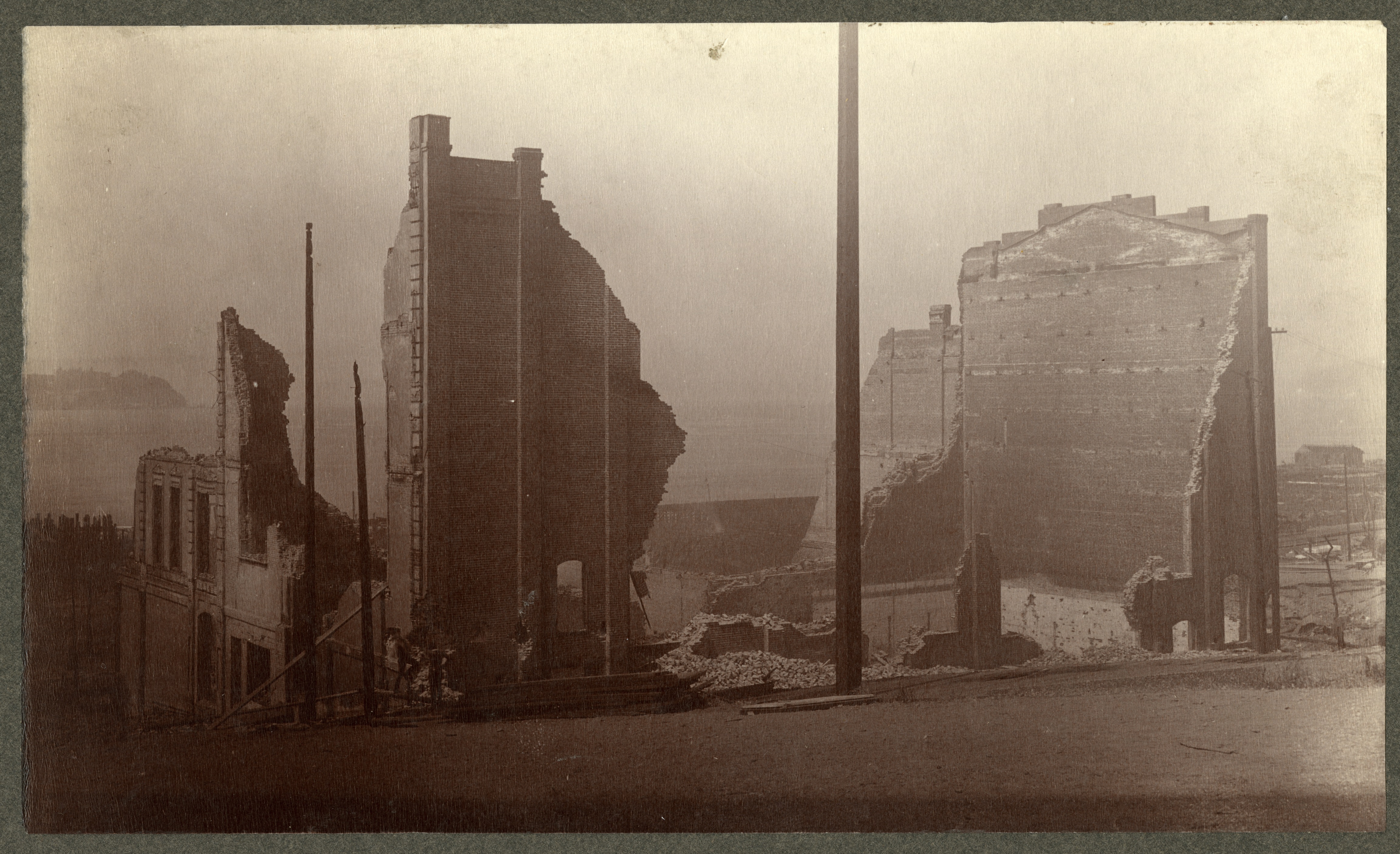 Frye's Opera House ruins